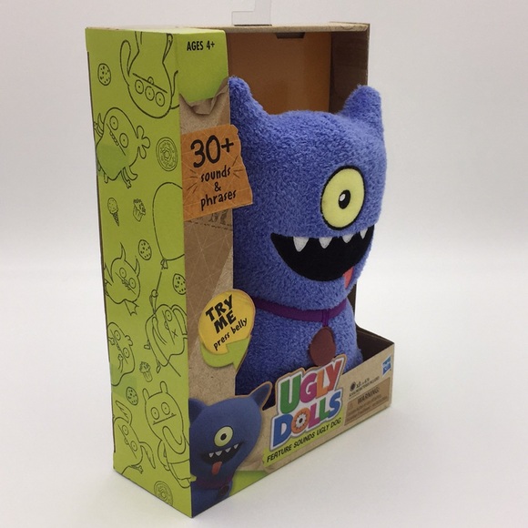 Ugly Dolls Feature Sounds Ugly Dog Talking Plush Stuffed Toy 30+ Sounds … - Picture 2 of 11